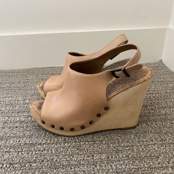 Sam Edelman Wood Wedges - Picture 2 of 7